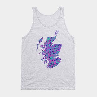 Scotland Map Tank Top